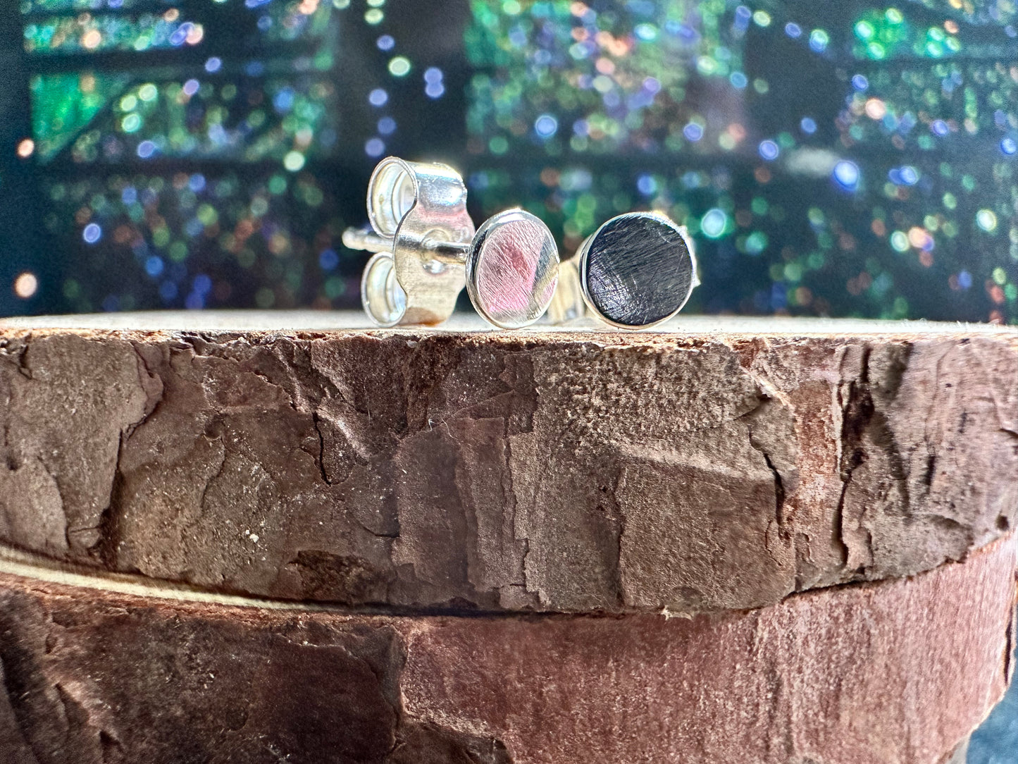 Sterling Silver Studs - circles