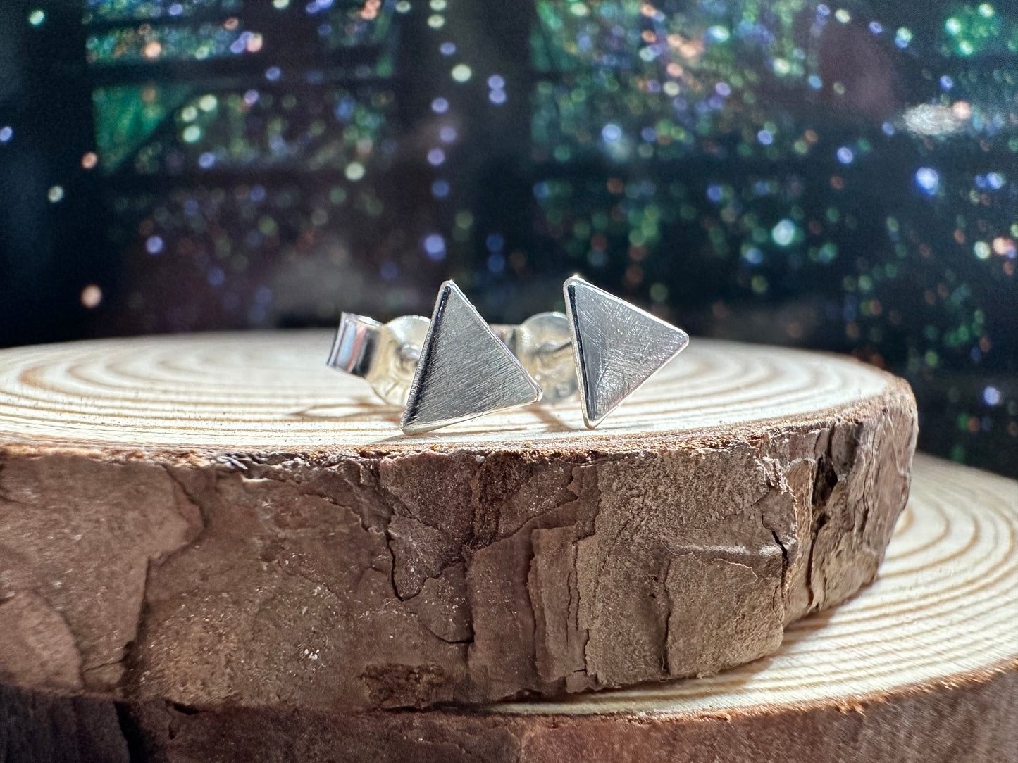 Sterling Silver Studs - Triangles