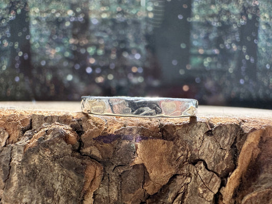 Solid Sterling Silver Ring - SMASH