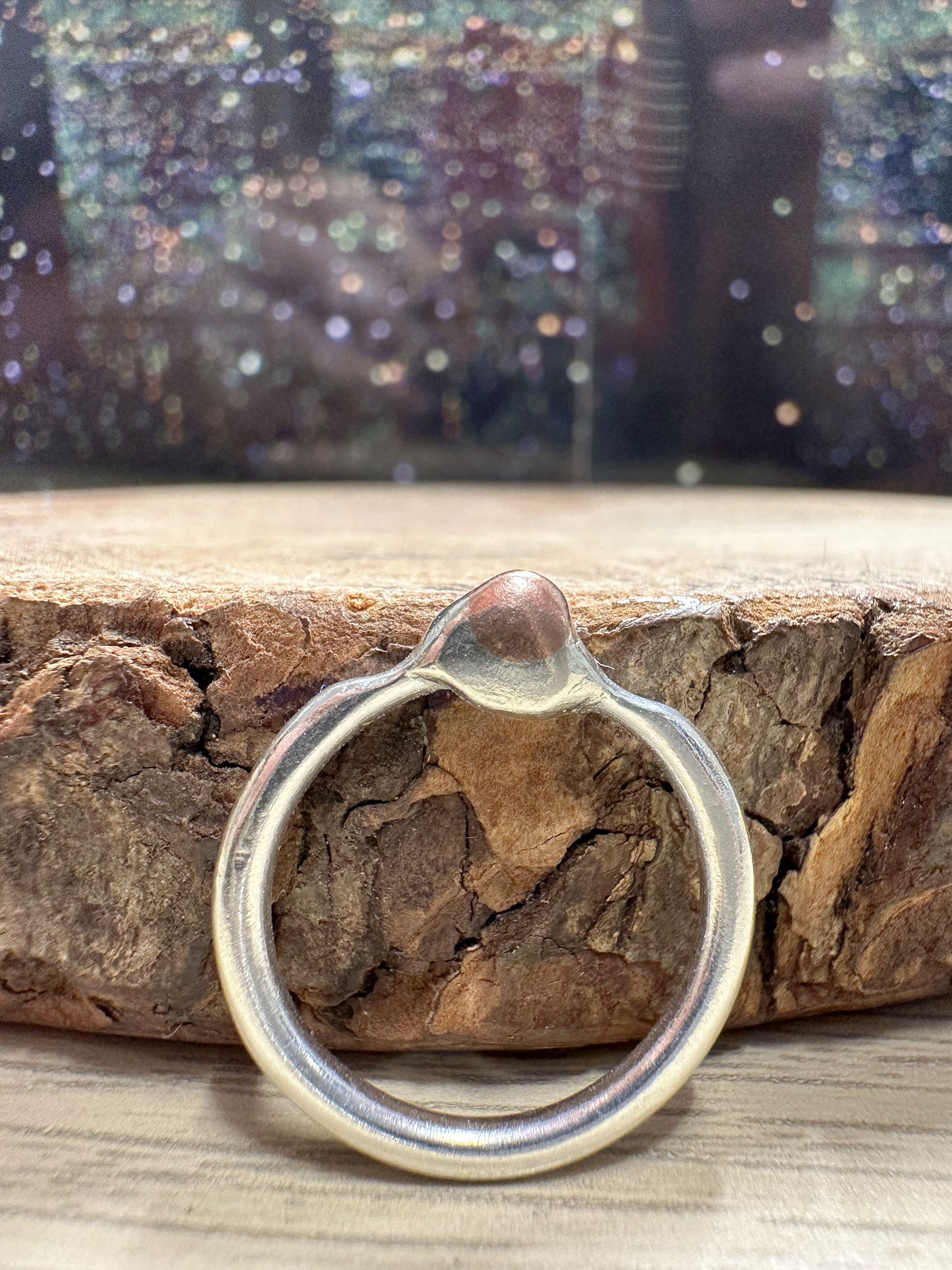 Solid Sterling Silver Ring - PEAK