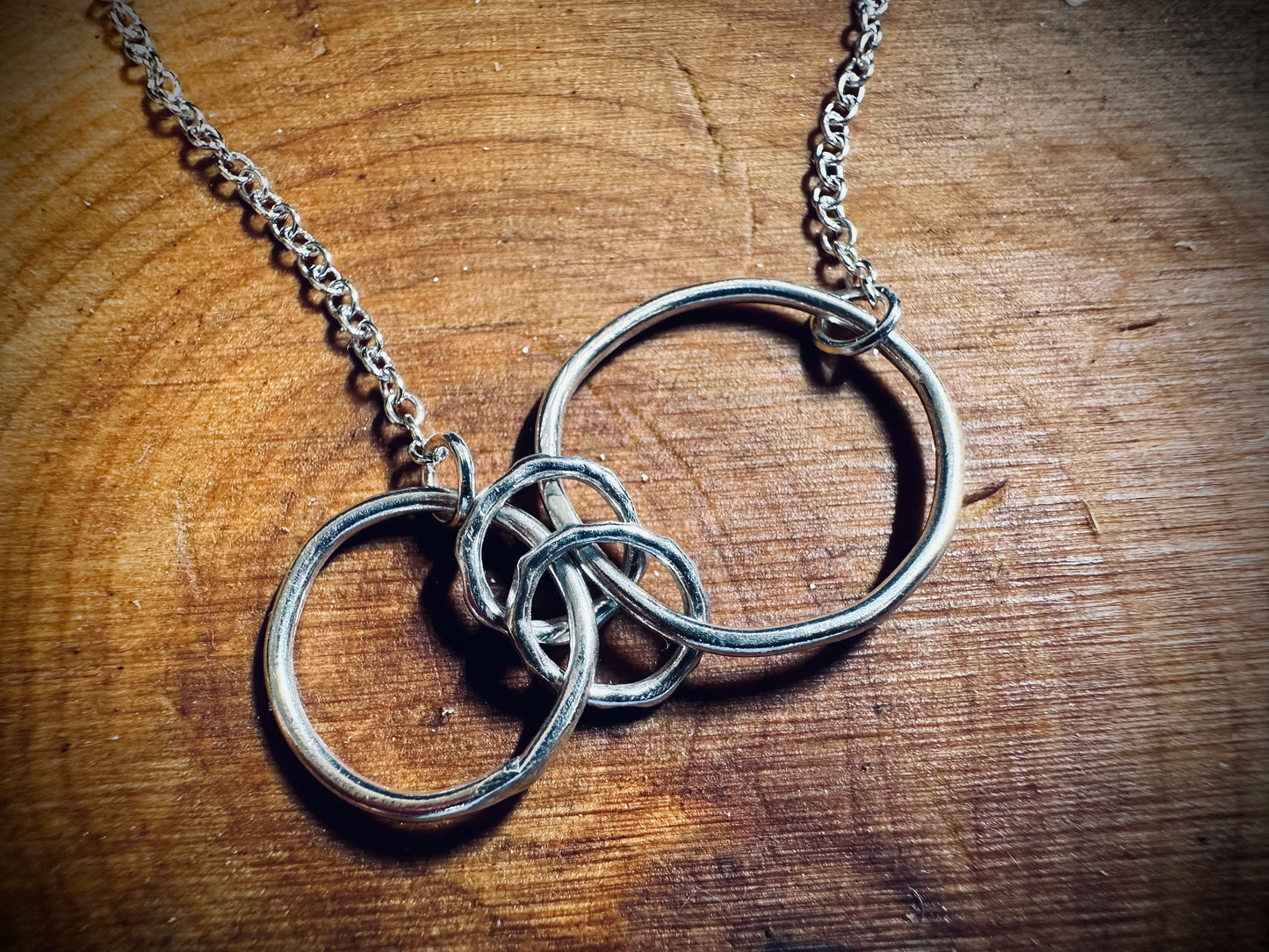 Handmade silver necklace - KIN